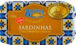 Sardinas con pimiento asado - Briosa