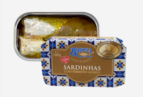 Sardinas con pimiento asado - Briosa