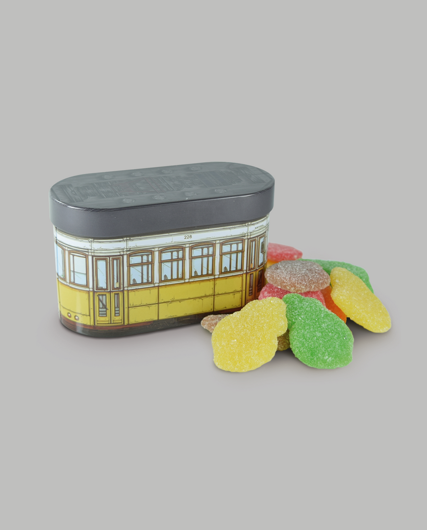Mini Tram Tin Gummies