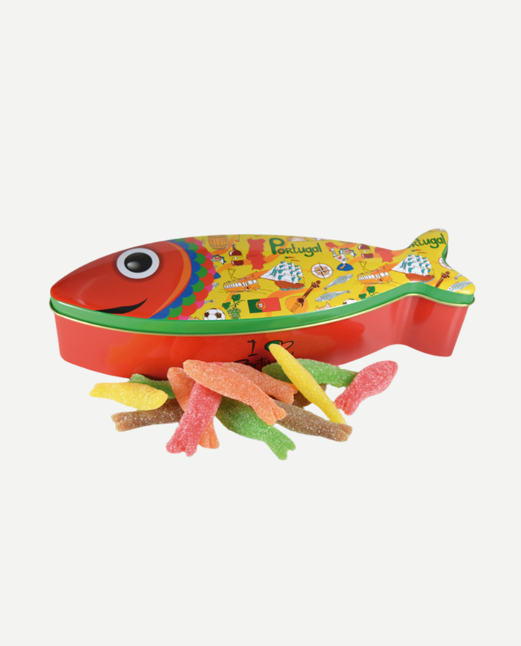Tins Can with Gummies Sardines Visit Lisboa Shop