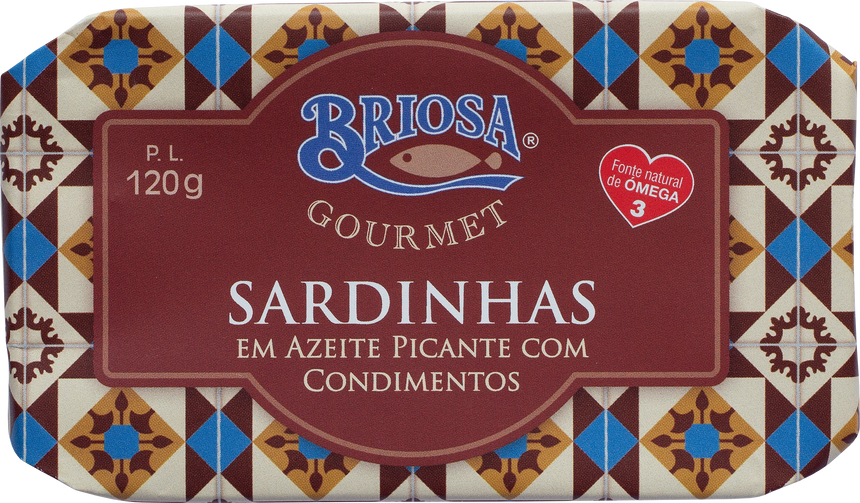 Sardines in Olive Oil with Spices - Briosa