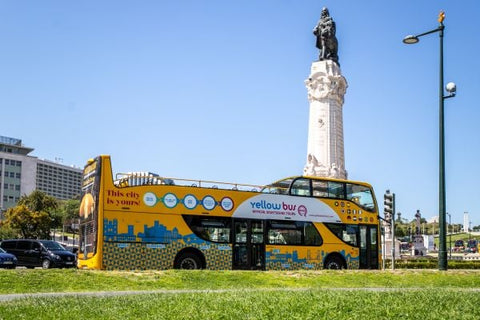 Belém & Modern Lisbon Bus Tour - 2 circuitos Hop-on Hop-off