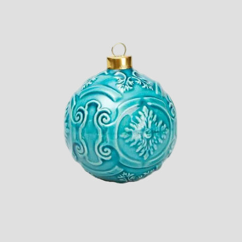 Christmas Decorative ball - TURQUOISE