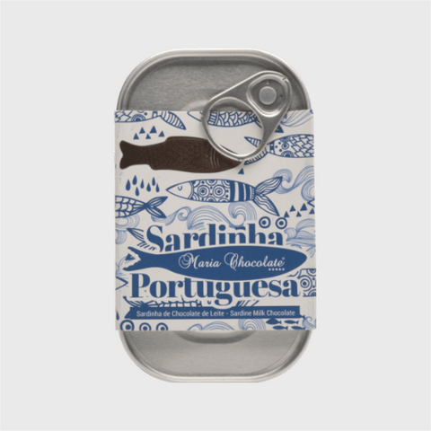 Sardinha de chocolate de leite