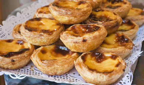 Powder Bag Portuguese Custard Tart - Pastel de Nata