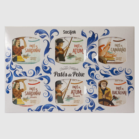 Conjunto 6 Patésx65g