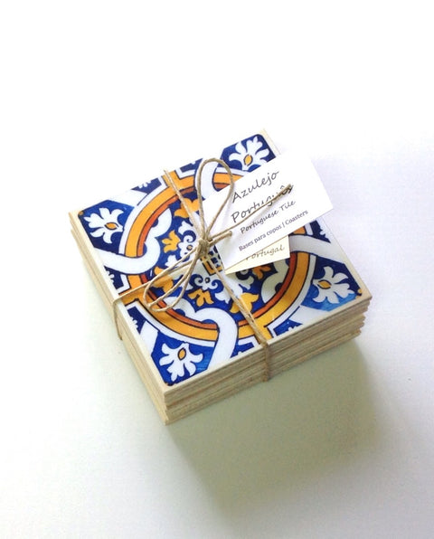 Posavasos de Madera Azulejos