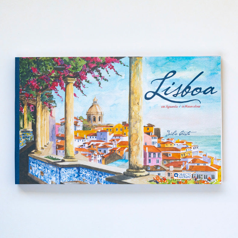 Book Lisboa Sintra Cascais in Watercolor