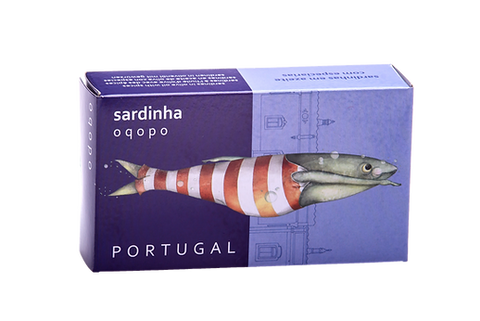 Sardinas em aceite de oliva com especias