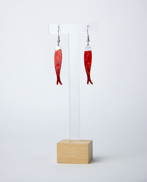 Pendientes sardinas