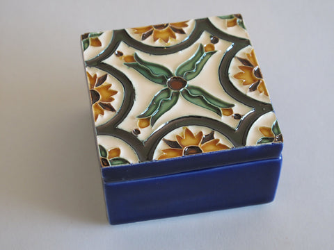 Moorish-Arabic Ceramic Box