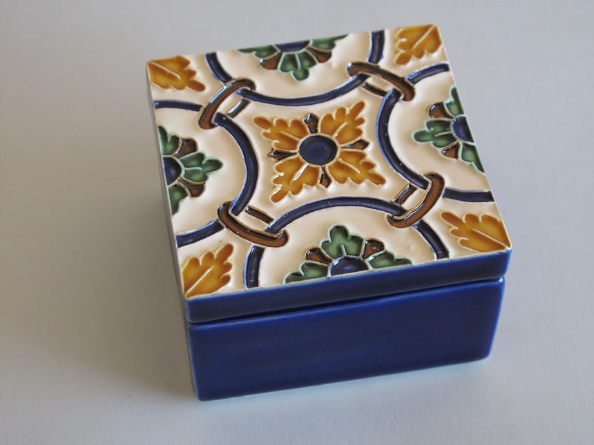 Moorish-Arabic Ceramic Box