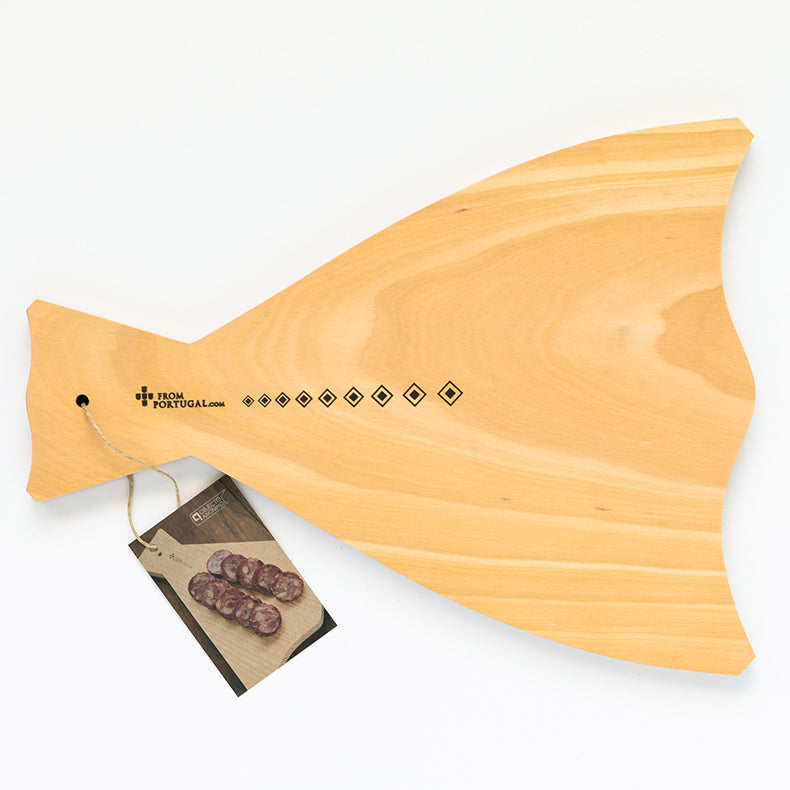 Wood Serving Board - Cod Fish XL