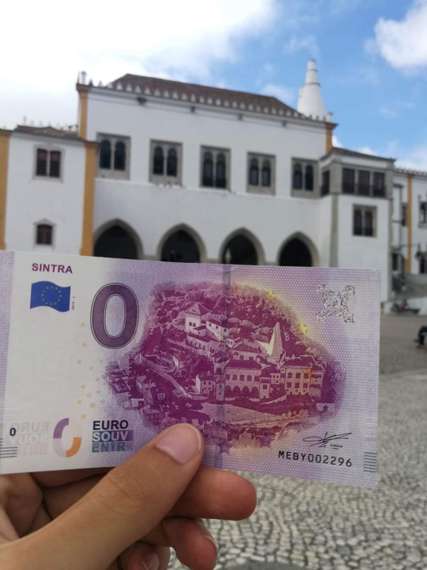 The official 0€ Souvenir Note - Sintra
