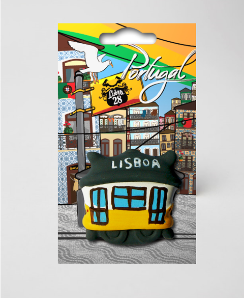 Tram ceramic Magnet