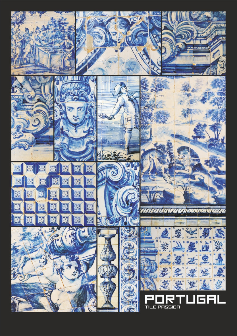 Poster Azulejos Portugal