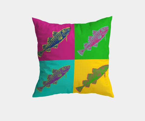 Cushion cover Cod /Bacalhau Pop Art