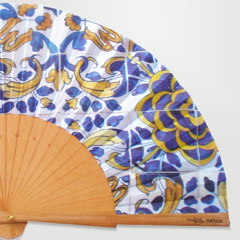 Camélia Tiles Fan