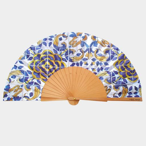 Camélia Tiles Fan